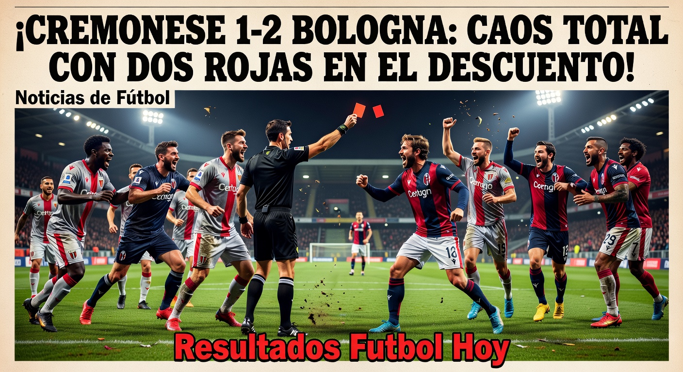 Bologna 2-1 Cremonese (FT) in Serie A