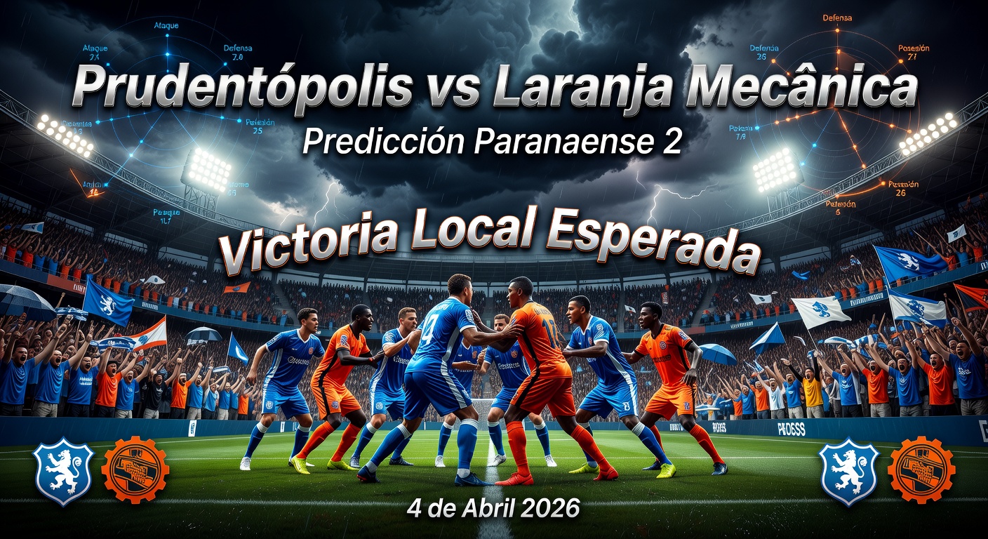Prudentópolis vs Laranja Mecânica Pronóstico / Prediction