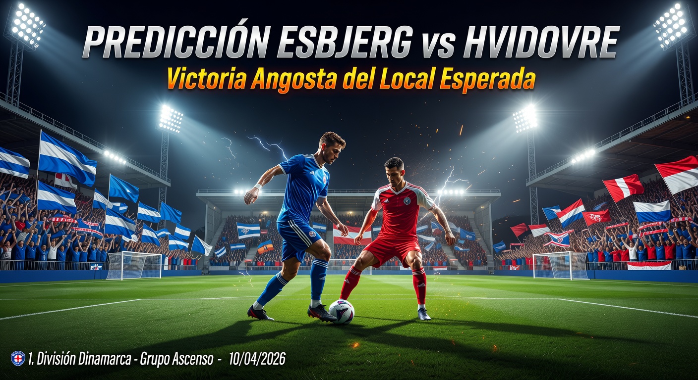 Esbjerg vs Hvidovre Pronóstico / Prediction
