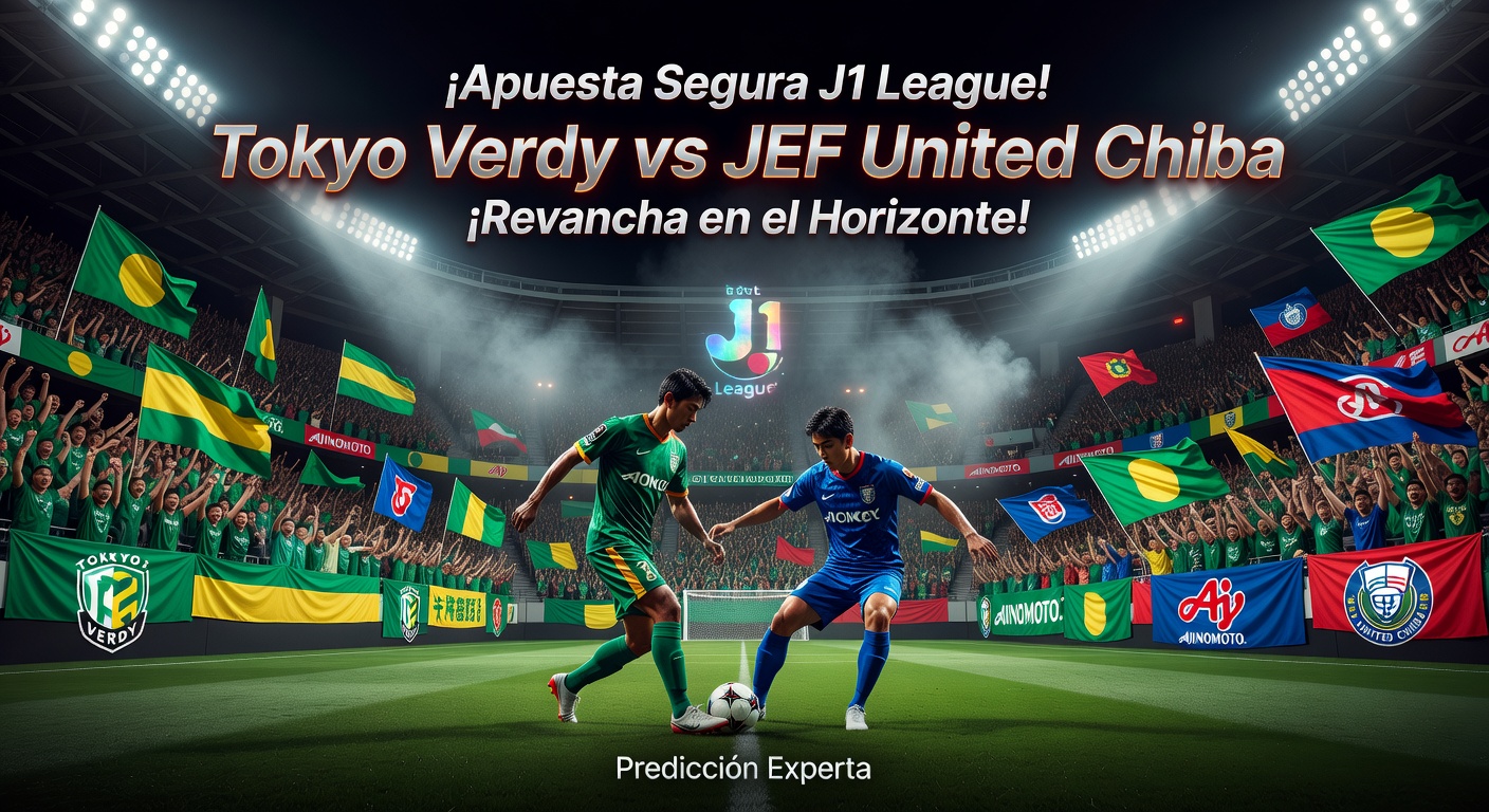 Tokyo Verdy vs JEF United Chiba Pronóstico / Prediction
