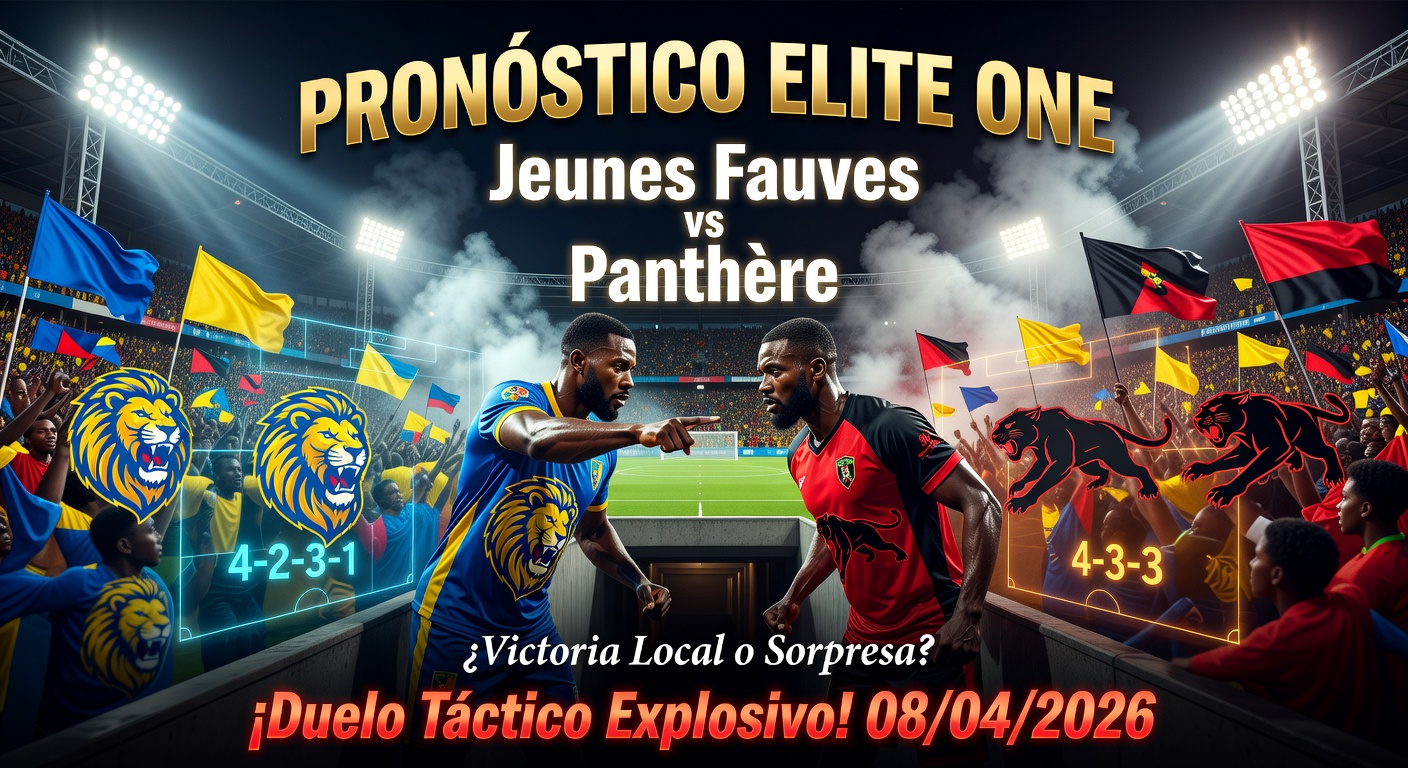 Jeunes Fauves vs Panthère Pronóstico / Prediction