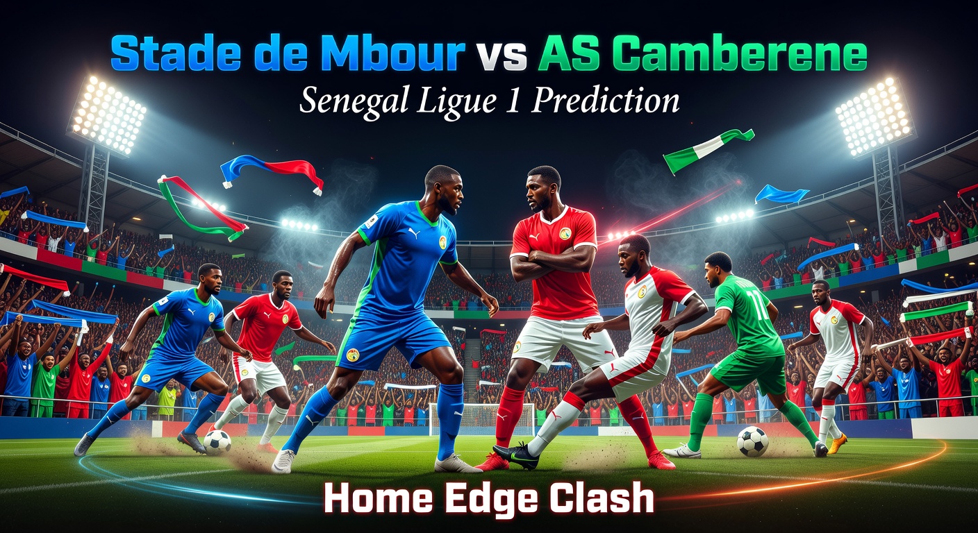Stade de Mbour vs AS Camberene Pronóstico / Prediction