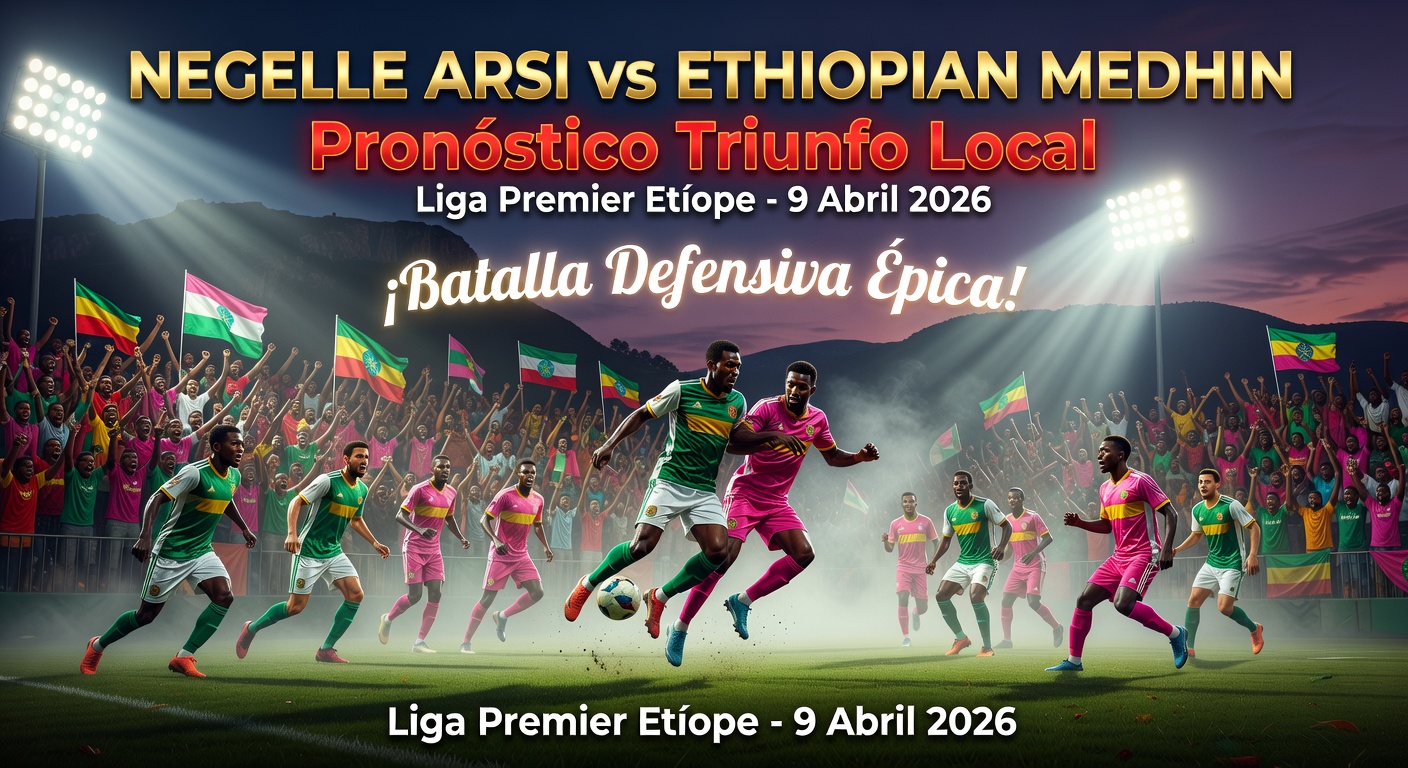 Negelle Arsi vs Ethiopian Medhin Pronóstico / Prediction
