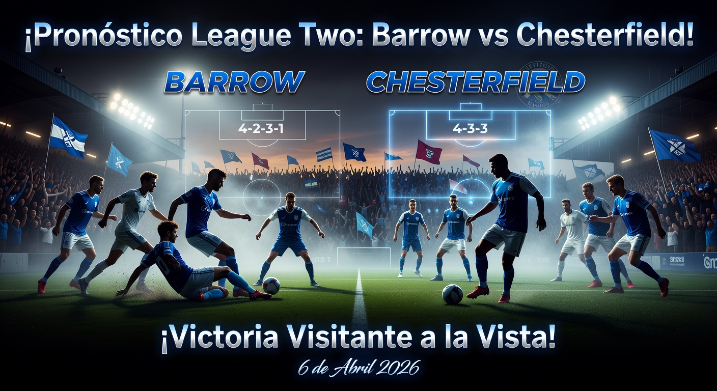 Barrow vs Chesterfield Pronóstico / Prediction