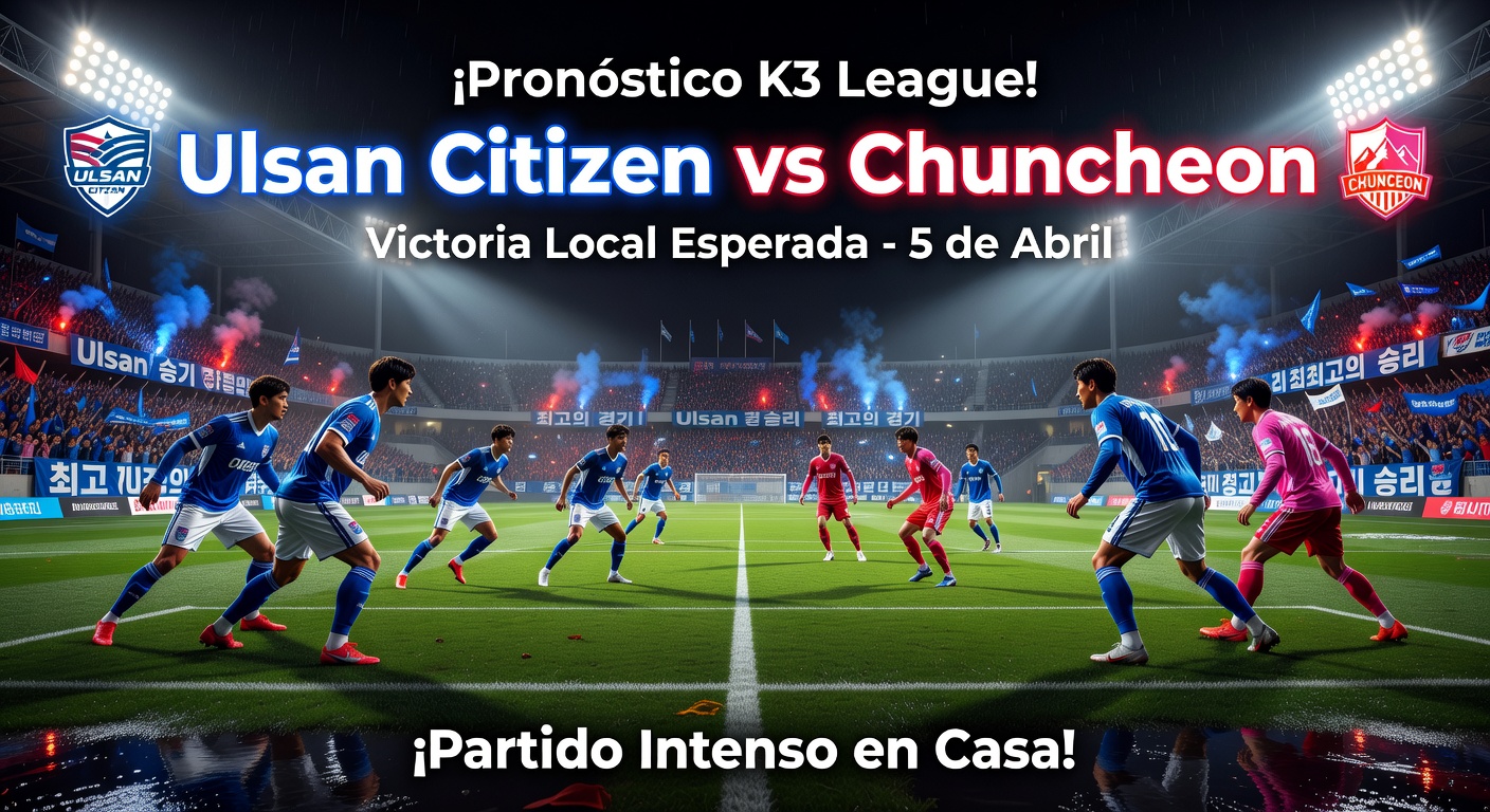 Ulsan Citizen vs Chuncheon Pronóstico / Prediction