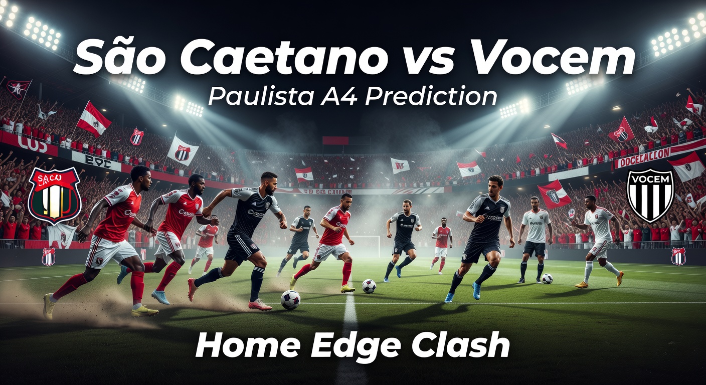 São Caetano vs Vocem Pronóstico / Prediction