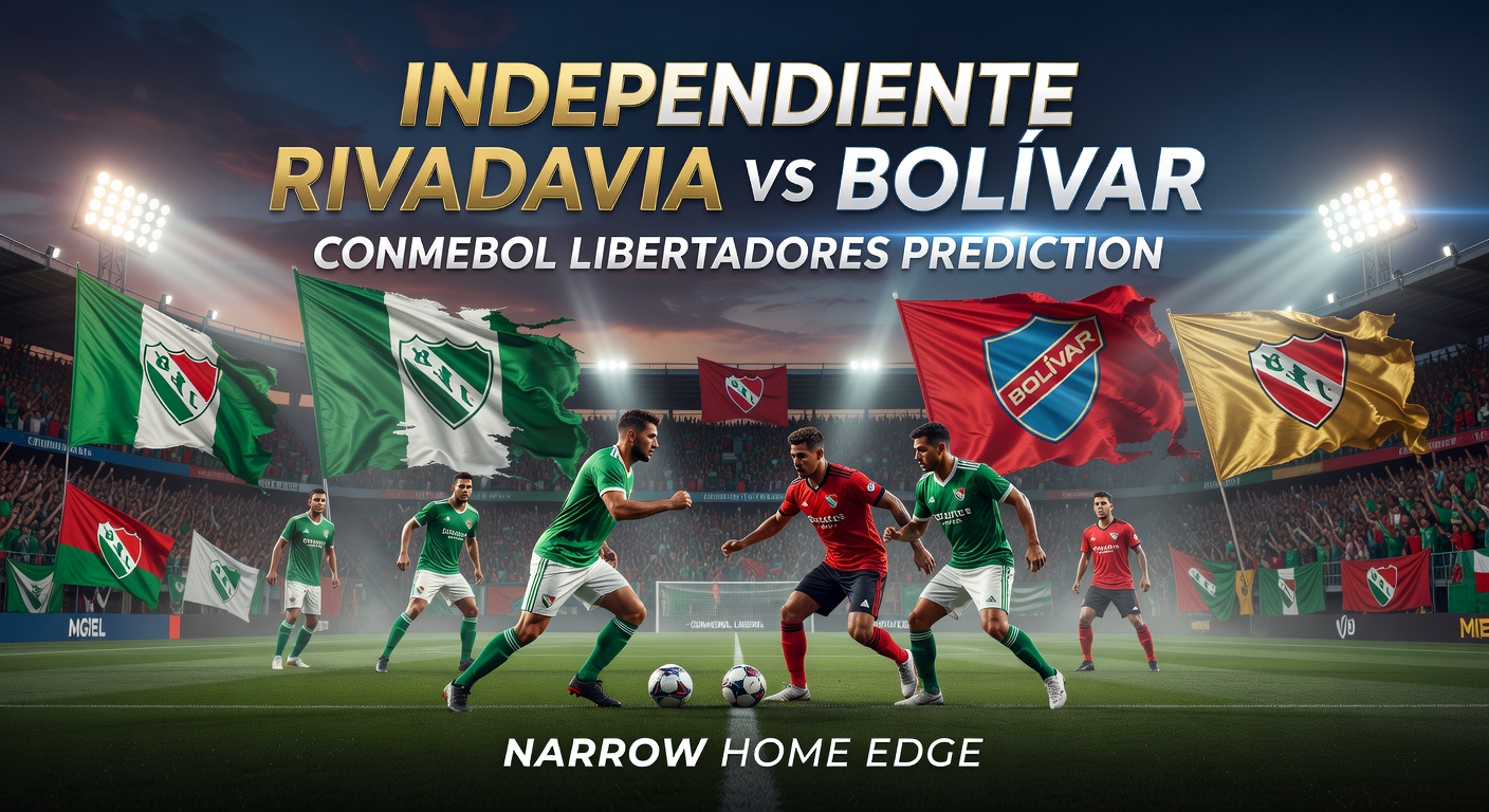 Independ. Rivadavia vs Bolívar Pronóstico / Prediction