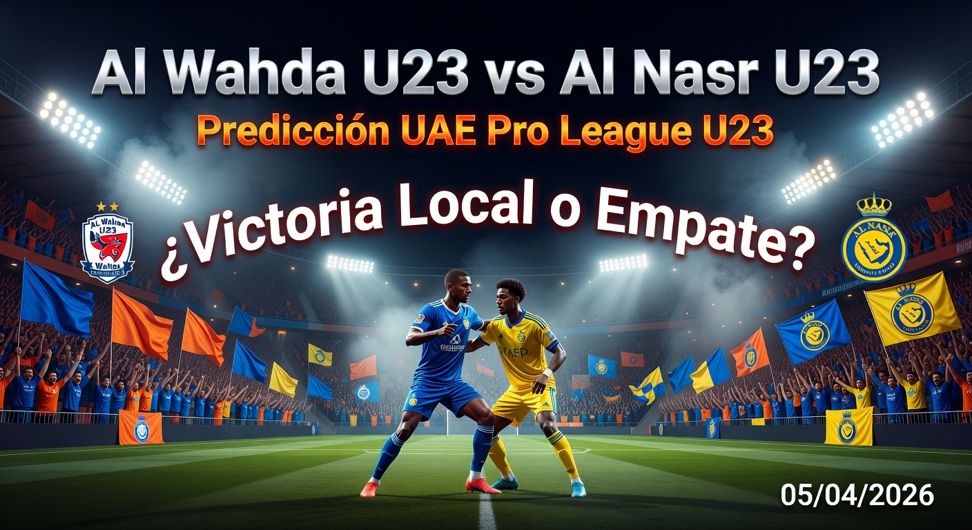 Al Wahda U23 vs Al Nasr U23 Pronóstico / Prediction