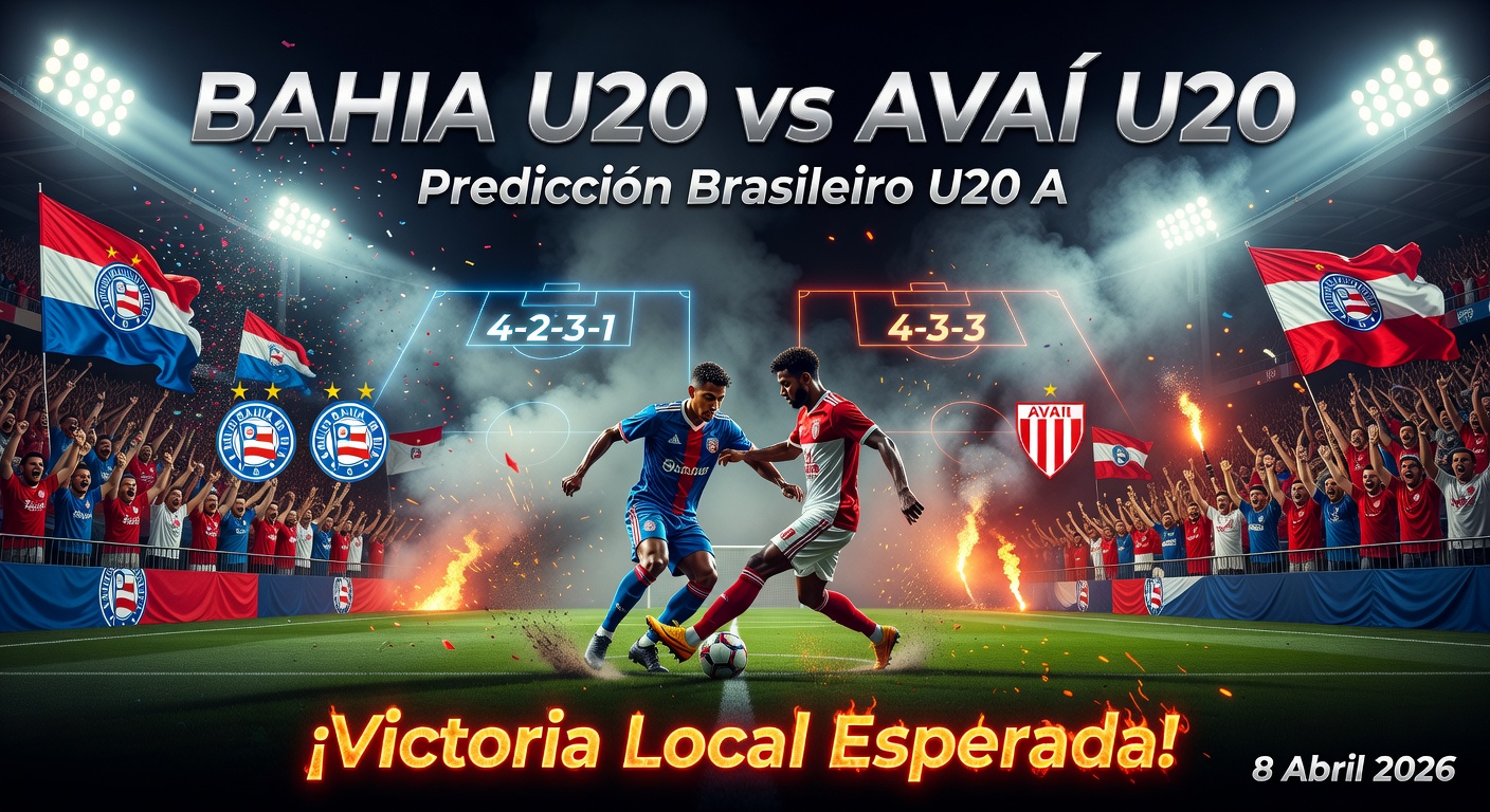 Bahia U20 vs Avaí U20 Pronóstico / Prediction