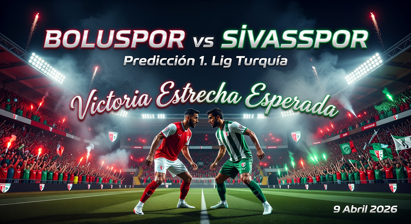 Boluspor vs Sivasspor Pronóstico / Prediction
