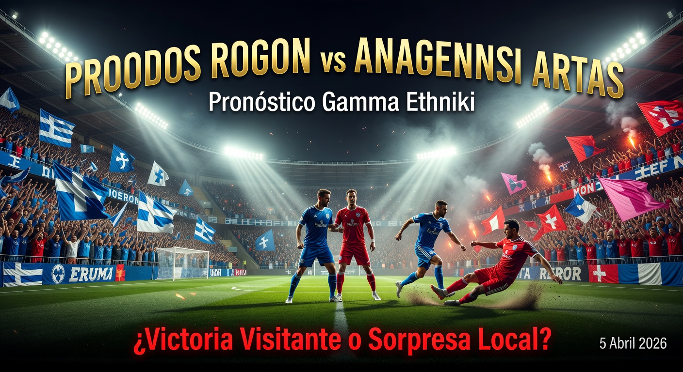 Proodos Rogon vs Anagennisi Artas Pronóstico / Prediction