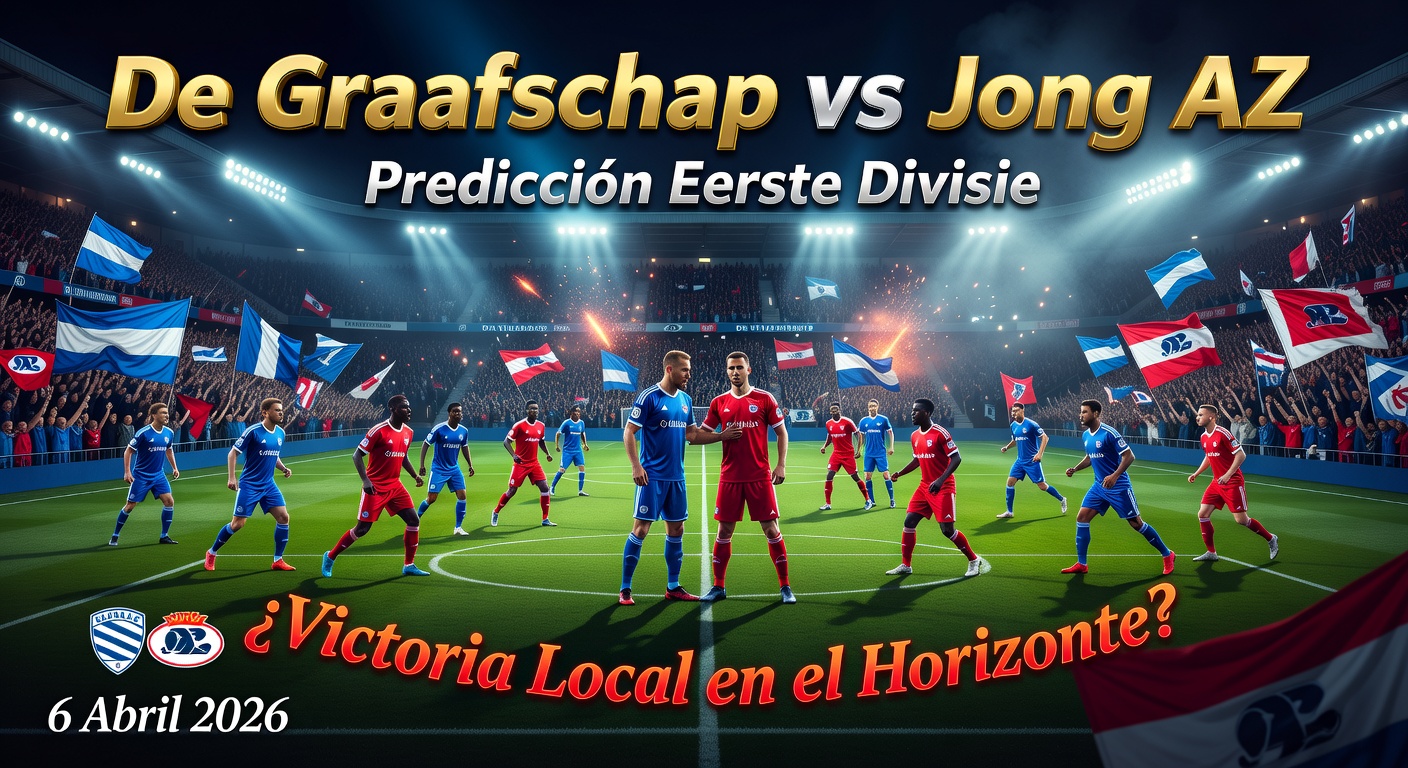 De Graafschap vs Jong AZ Pronóstico / Prediction
