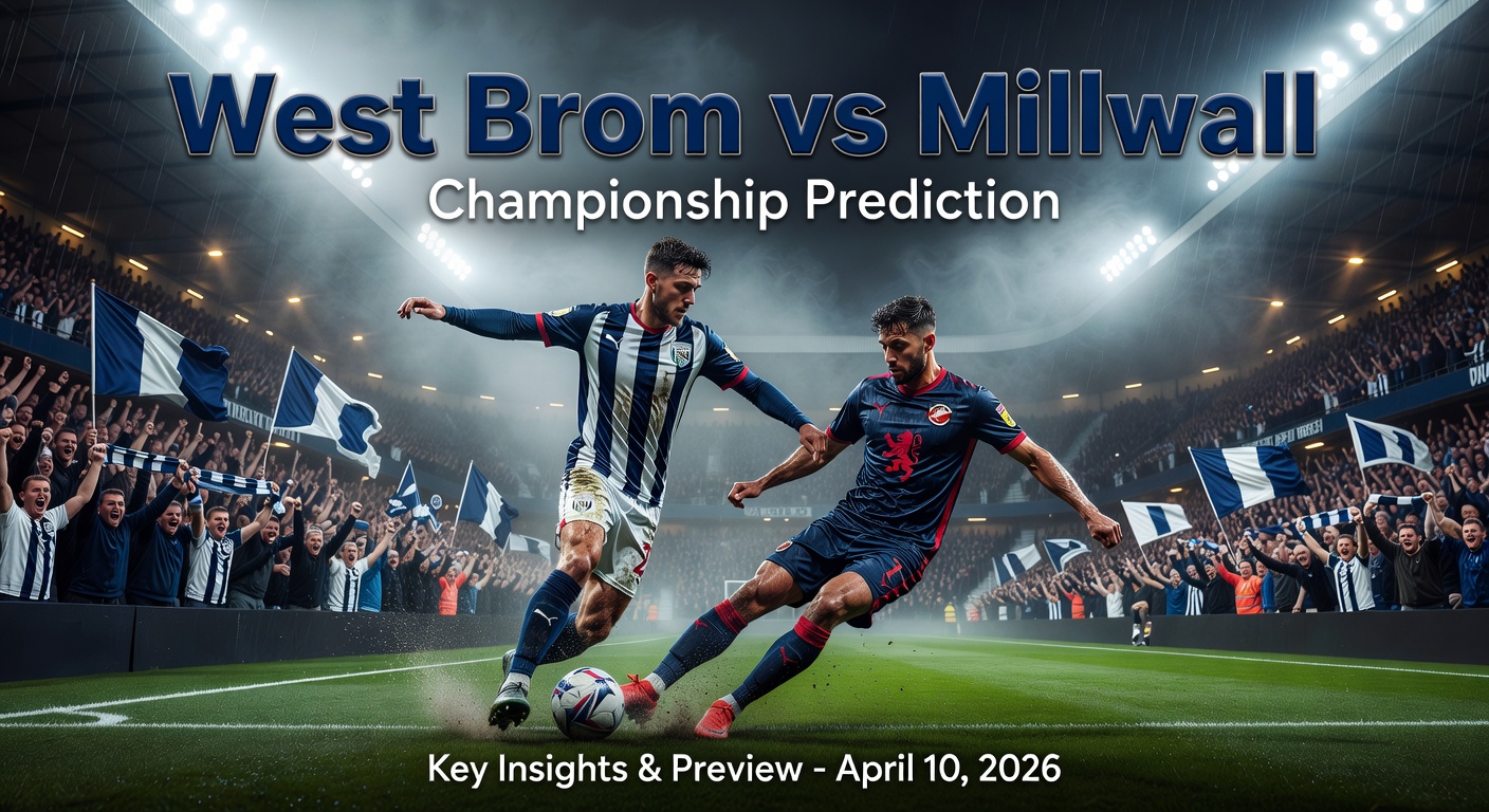 West Brom vs Millwall Pronóstico / Prediction