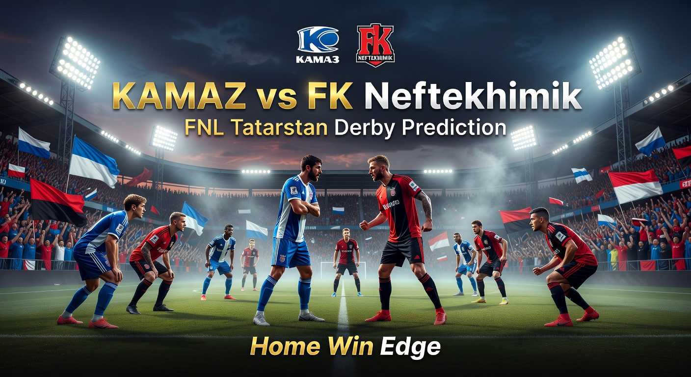 KAMAZ vs FK Neftekhimik Pronóstico / Prediction