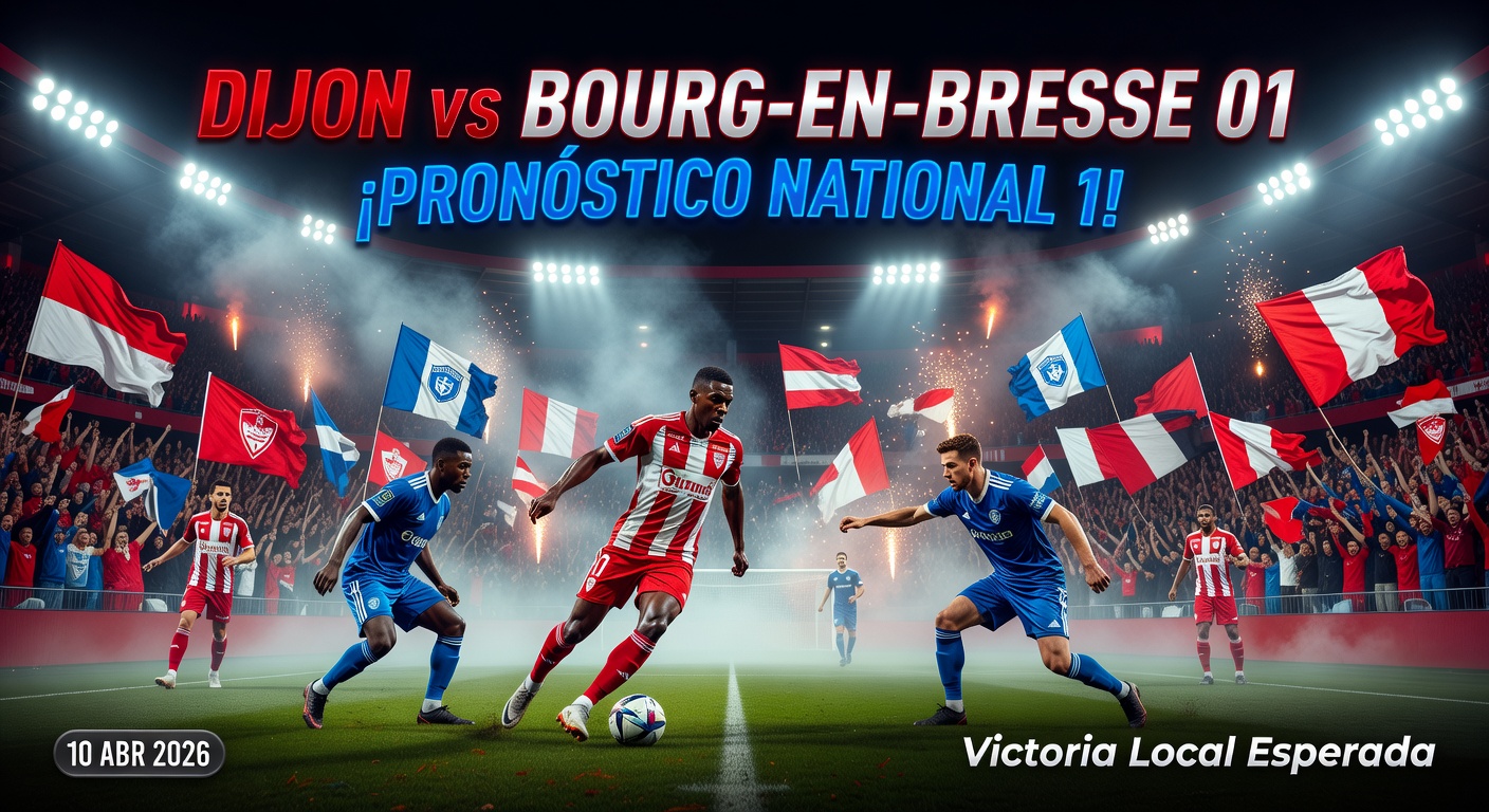Dijon vs Bourg-en-bresse 01 Pronóstico / Prediction