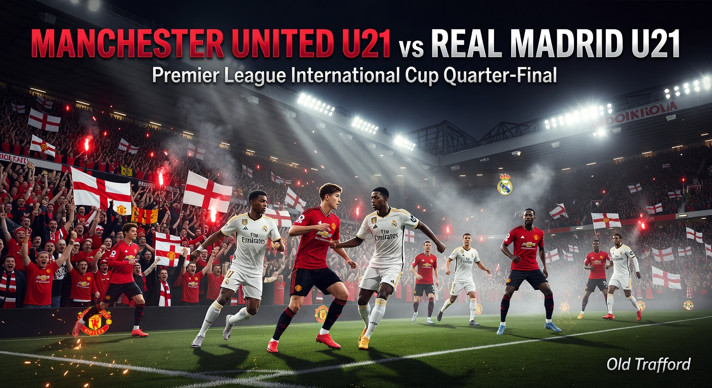 Manchester United U21 vs Real Madrid U21 Pronóstico / Prediction
