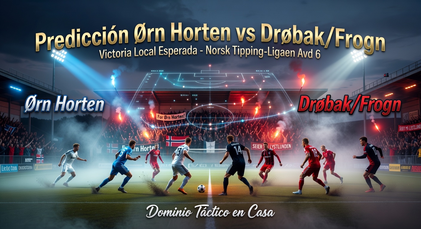 Ørn Horten vs Drøbak / Frogn Pronóstico / Prediction