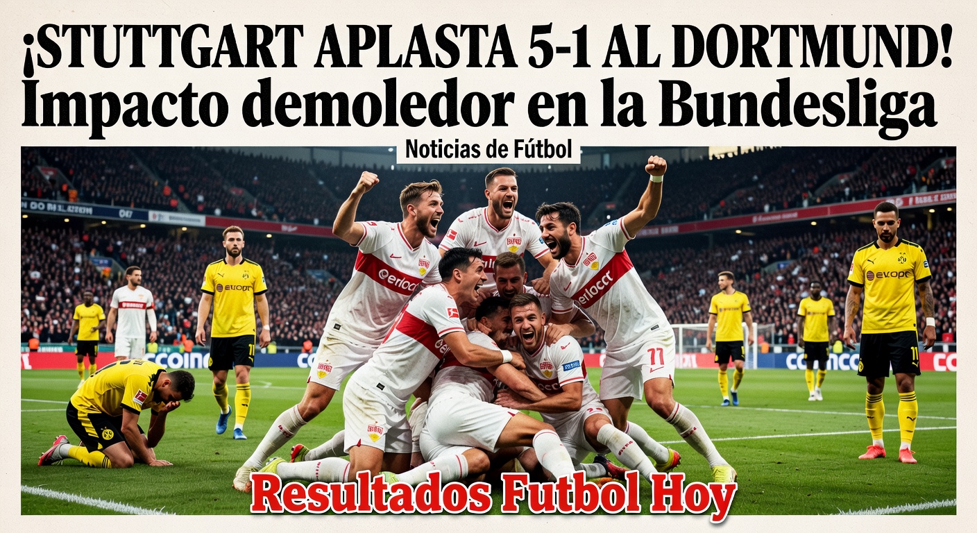 Stuttgart vs Borussia Dortmund - Bundesliga (BBC Sport)