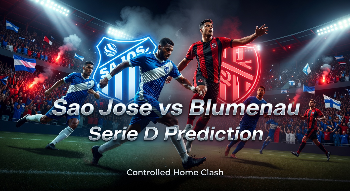 Sao Jose vs Blumenau Pronóstico / Prediction
