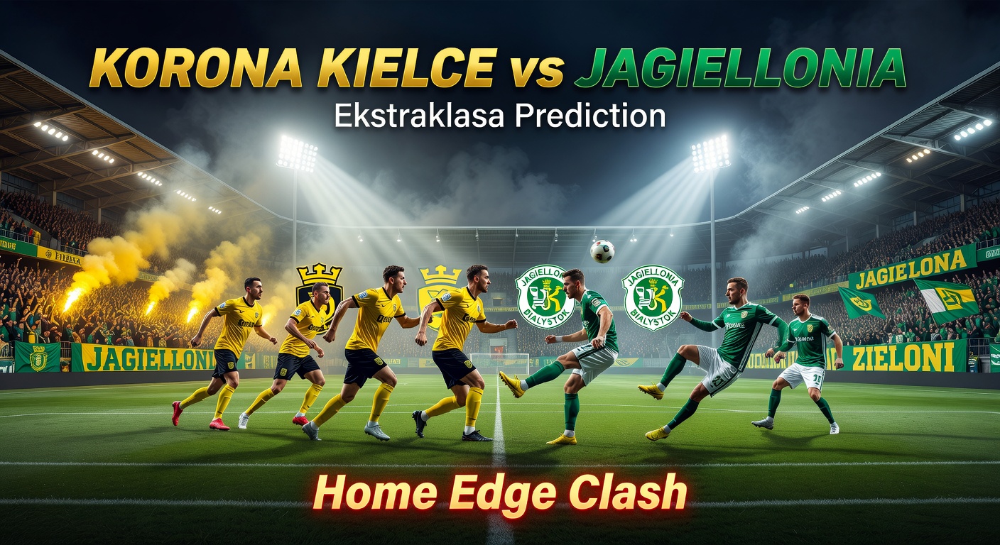 Korona Kielce vs Jagiellonia Pronóstico / Prediction