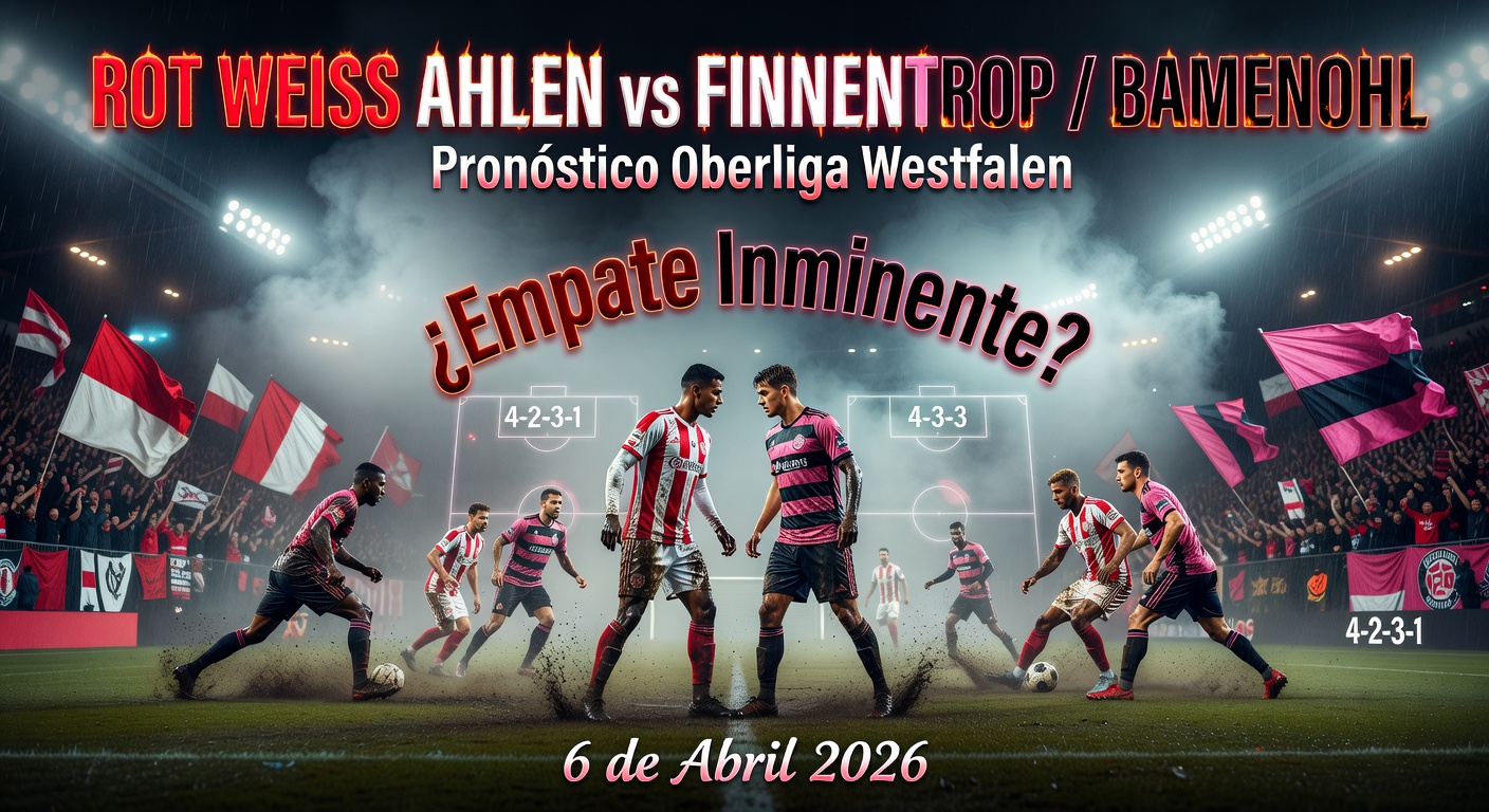 Rot Weiss Ahlen vs Finnentrop / Bamenohl Pronóstico / Prediction