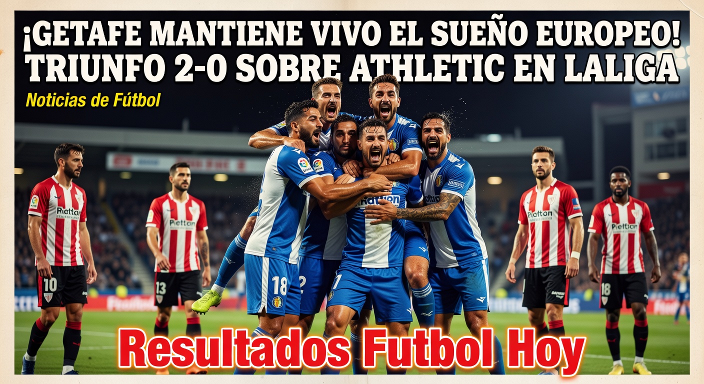 Getafe 2-0 Athletic Club in La Liga