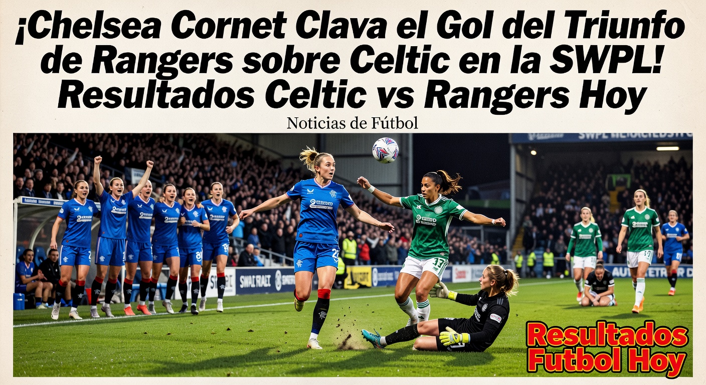 Celtic vs Rangers in Scottish SWPL 1 (BBC Sport)