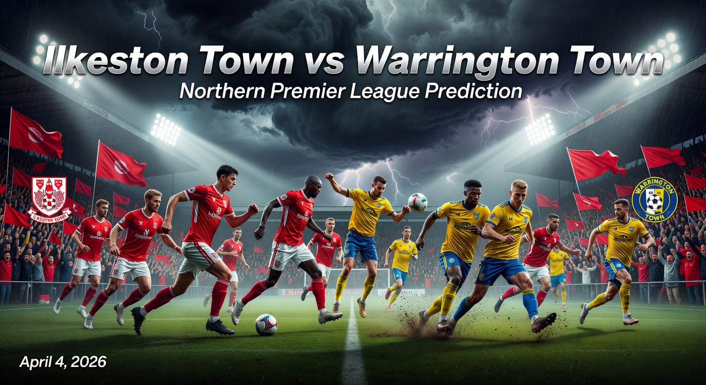 Ilkeston Town vs Warrington Town Pronóstico / Prediction
