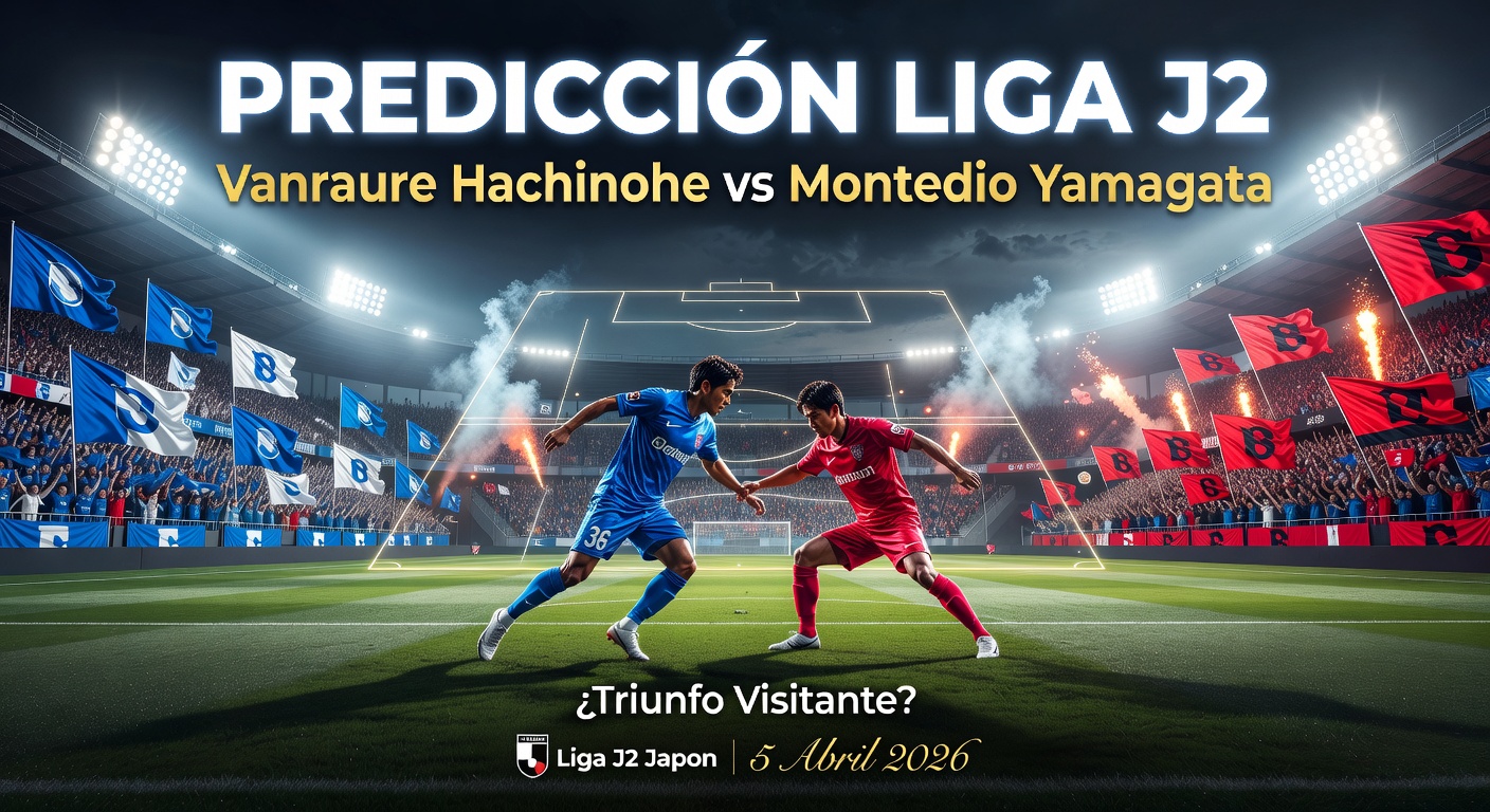 Vanraure Hachinohe vs Montedio Yamagata Pronóstico / Prediction