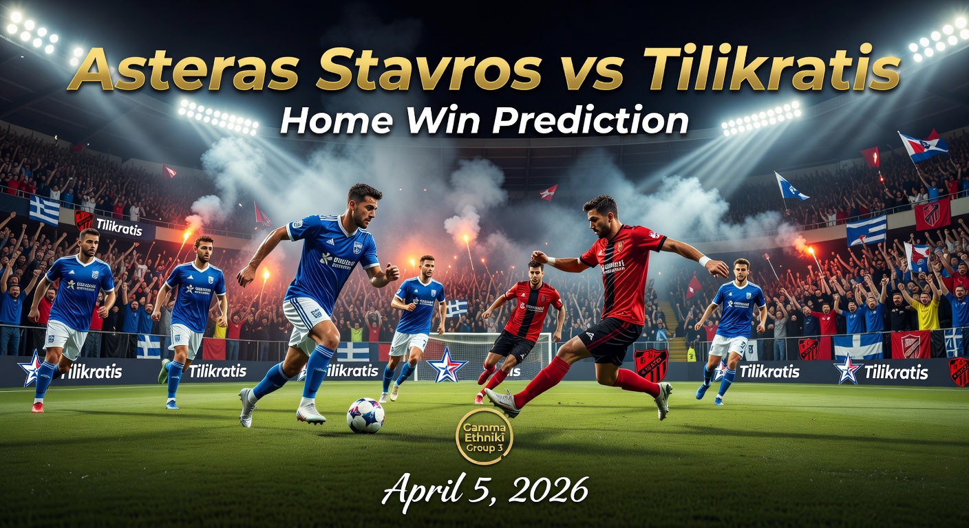 Asteras Stavros vs Tilikratis Pronóstico / Prediction
