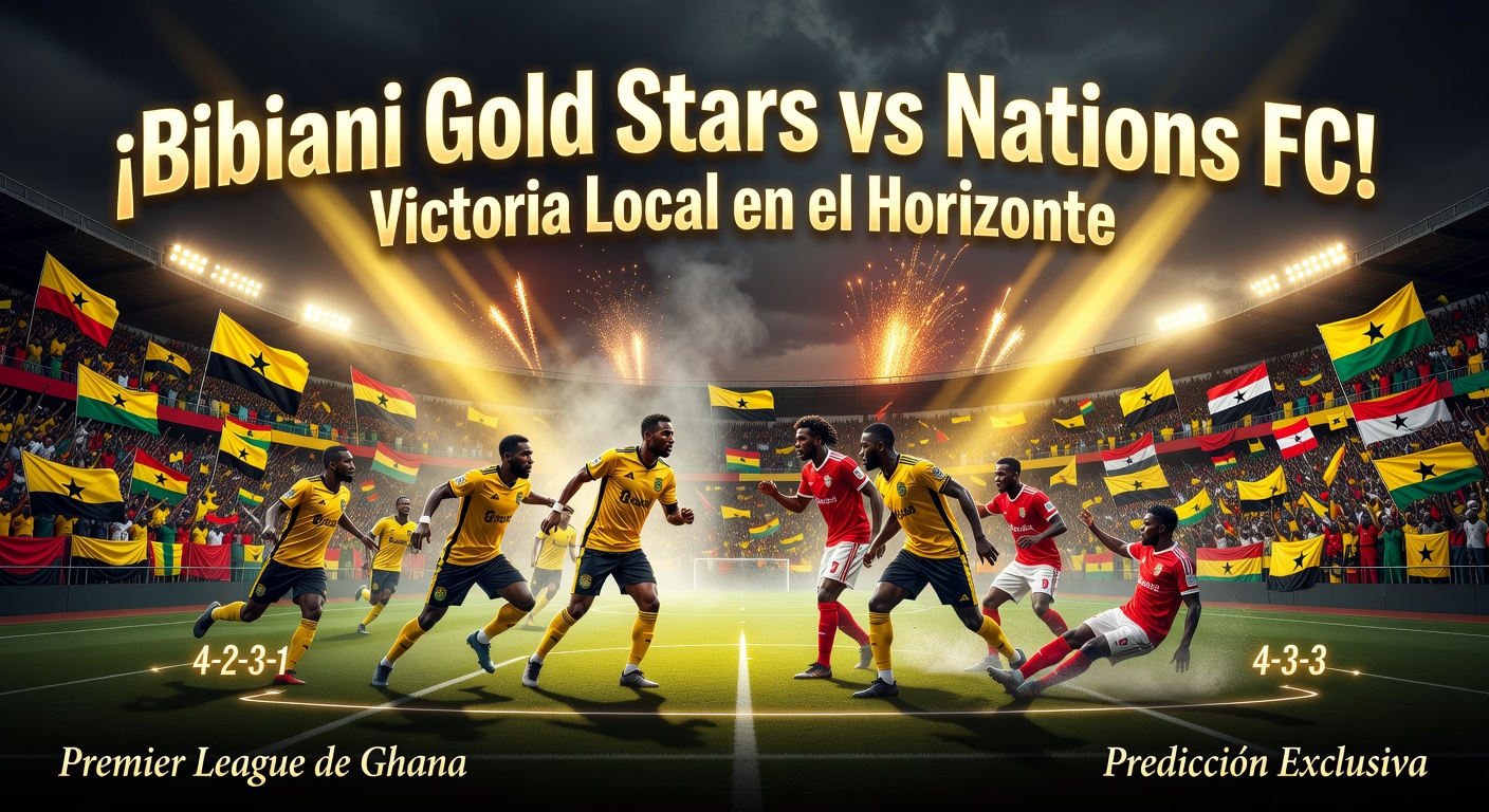 Bibiani Gold Stars vs Nations Pronóstico / Prediction