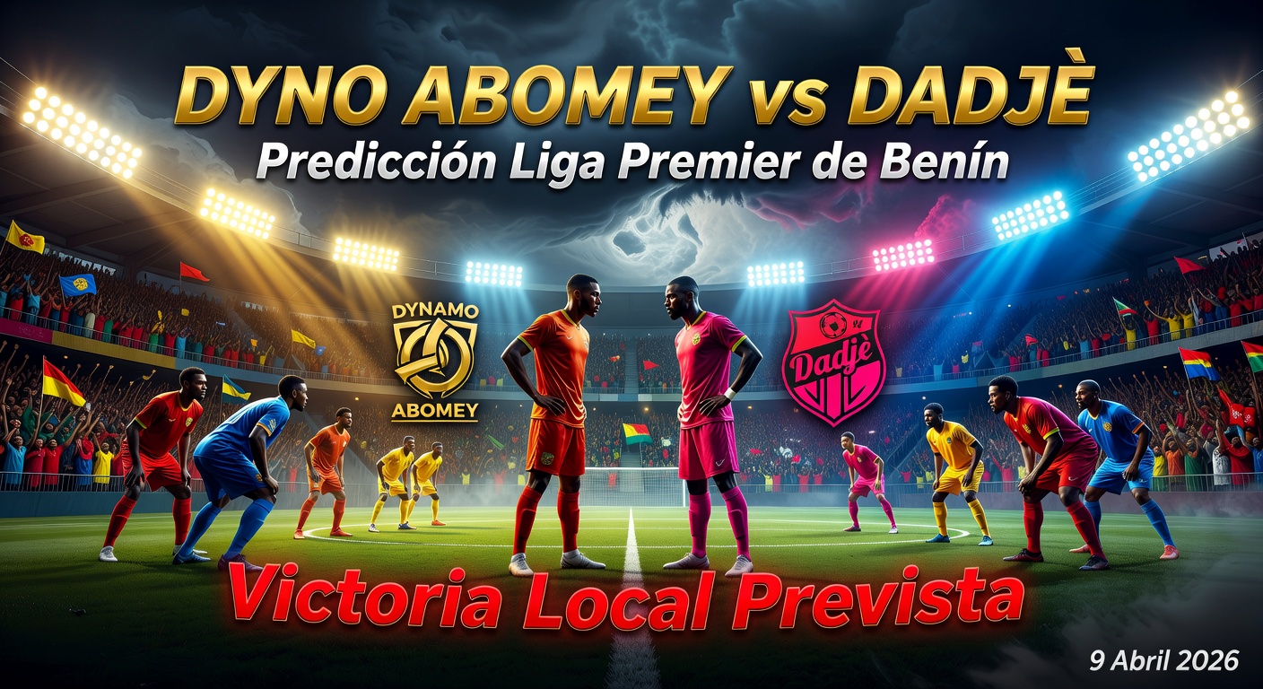 Dynamo Abomey vs Dadjè Pronóstico / Prediction