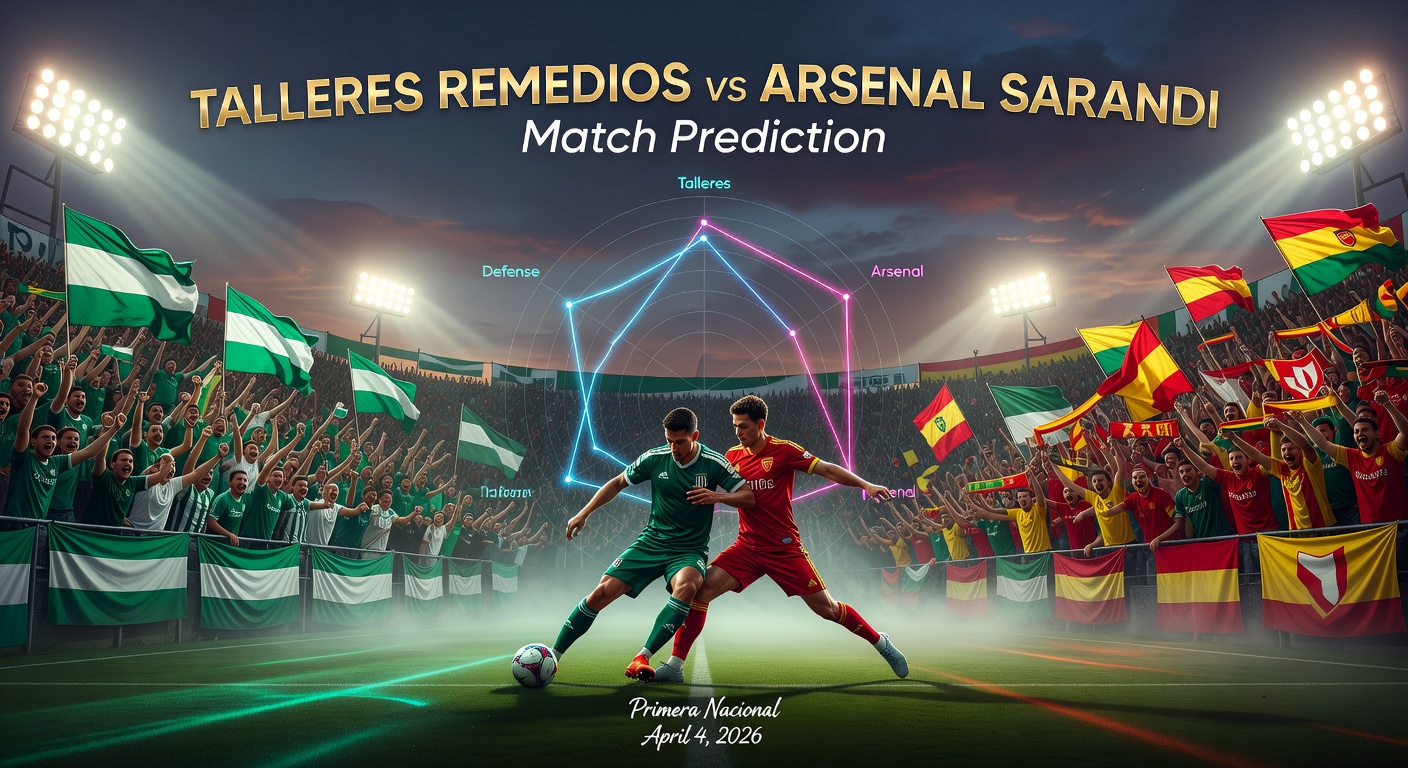 Talleres Remedios vs Arsenal Sarandi Pronóstico / Prediction