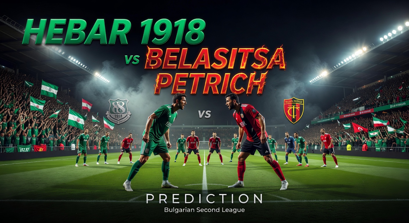 Hebar 1918 vs Belasitsa Pronóstico / Prediction