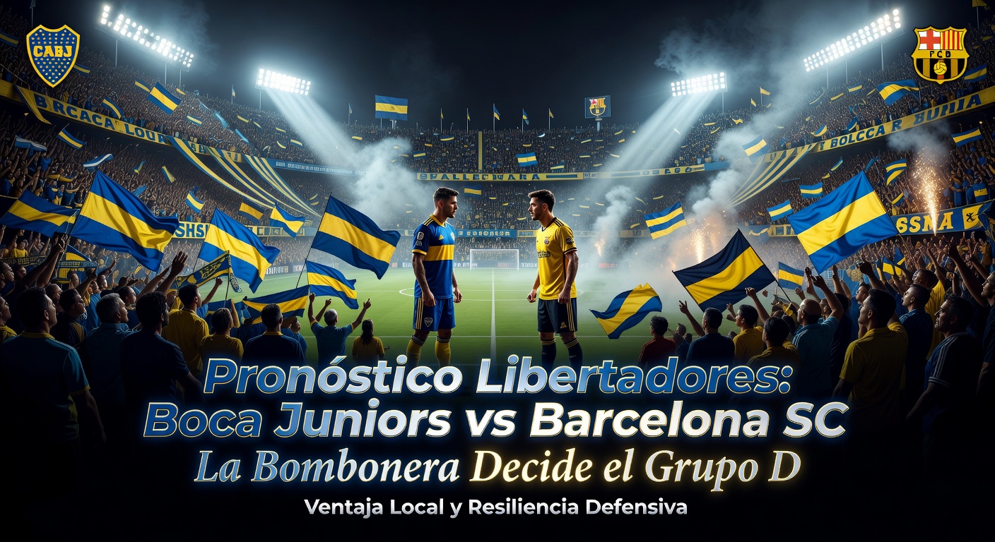Boca Juniors vs Barcelona SC Pronóstico / Prediction
