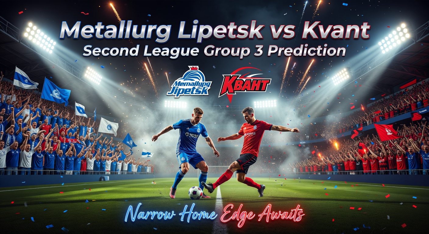 Metallurg Lipetsk vs Kvant Pronóstico / Prediction