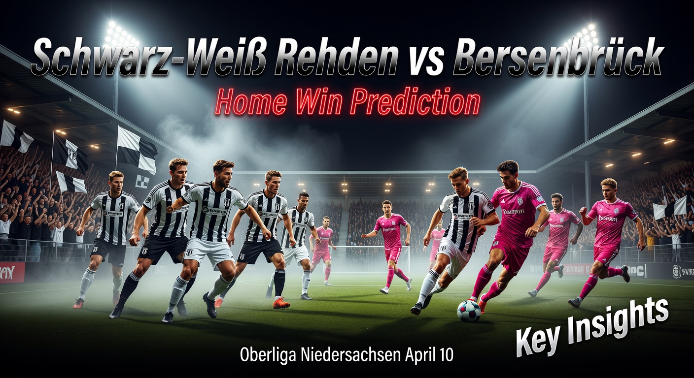 Schwarz-Weiß Rehden vs Bersenbrück Pronóstico / Prediction