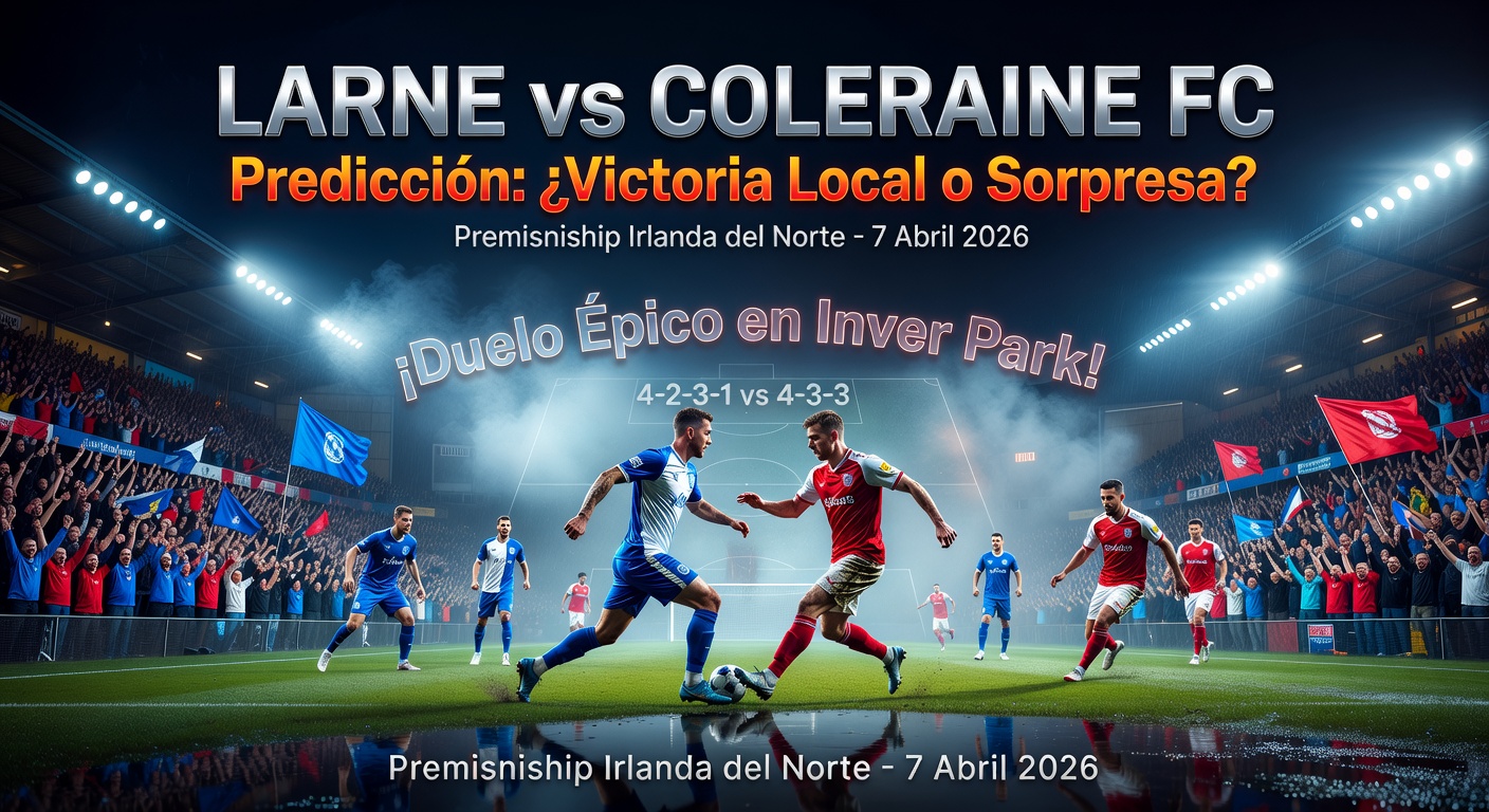 Larne vs Coleraine FC Pronóstico / Prediction