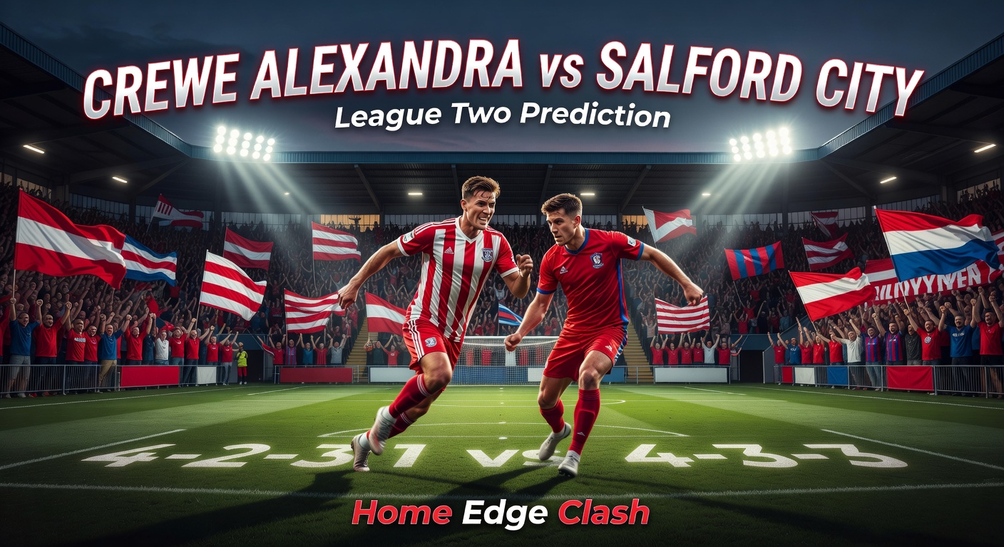 Crewe vs Salford City Pronóstico / Prediction