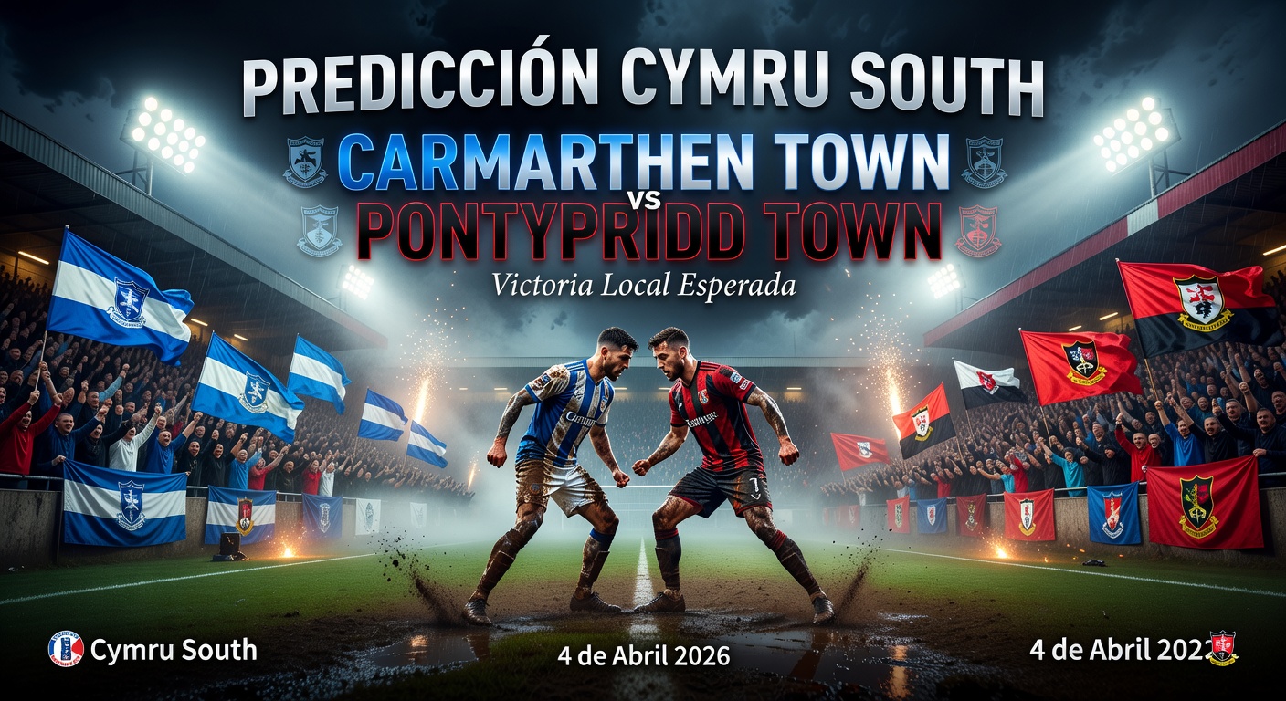 Carmarthen Town vs Pontypridd Town Pronóstico / Prediction