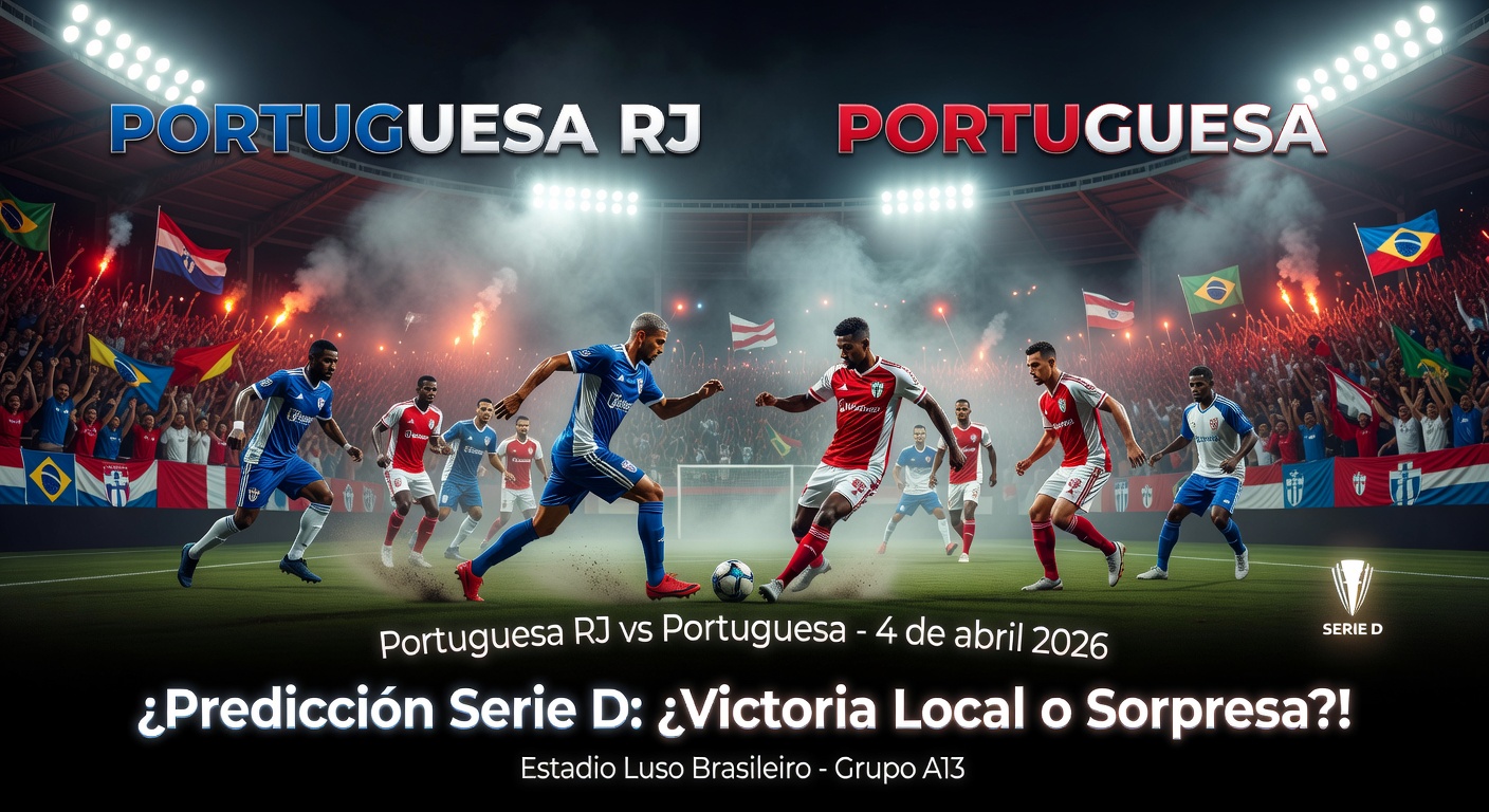 Portuguesa RJ vs Portuguesa Pronóstico / Prediction