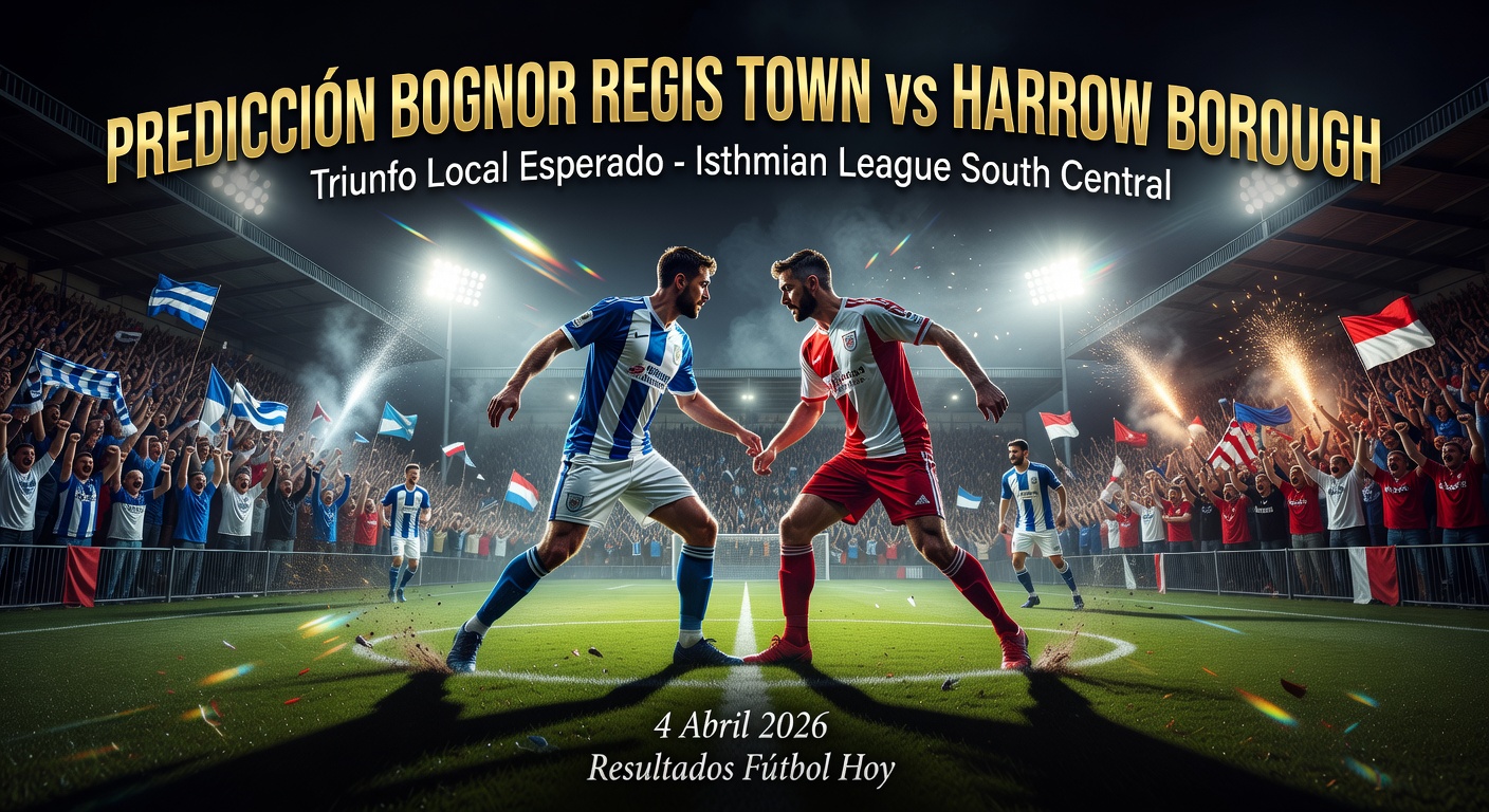Bognor Regis Town vs Harrow Borough Pronóstico / Prediction