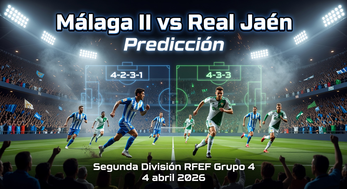 Málaga II vs Real Jaén Pronóstico / Prediction