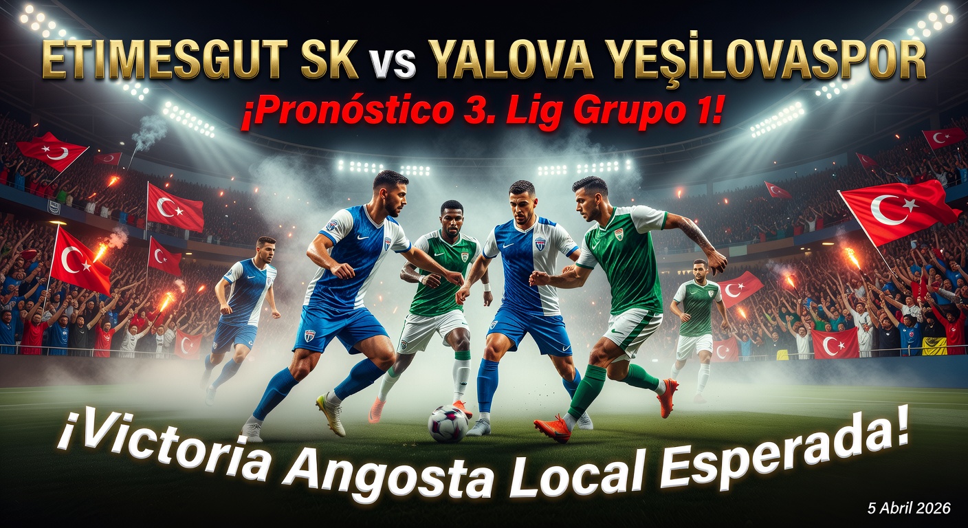 Etimesgut SK vs Yalova Yeşilovaspor Pronóstico / Prediction