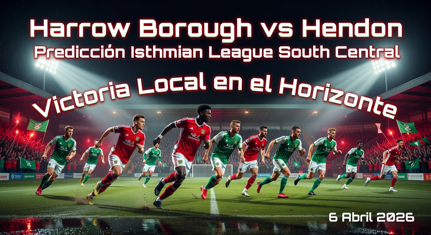 Harrow Borough vs Hendon Pronóstico / Prediction