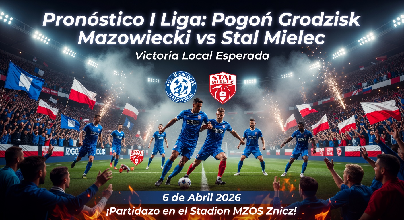 Pogoń Grod. Mazowiecki vs Stal Mielec Pronóstico / Prediction