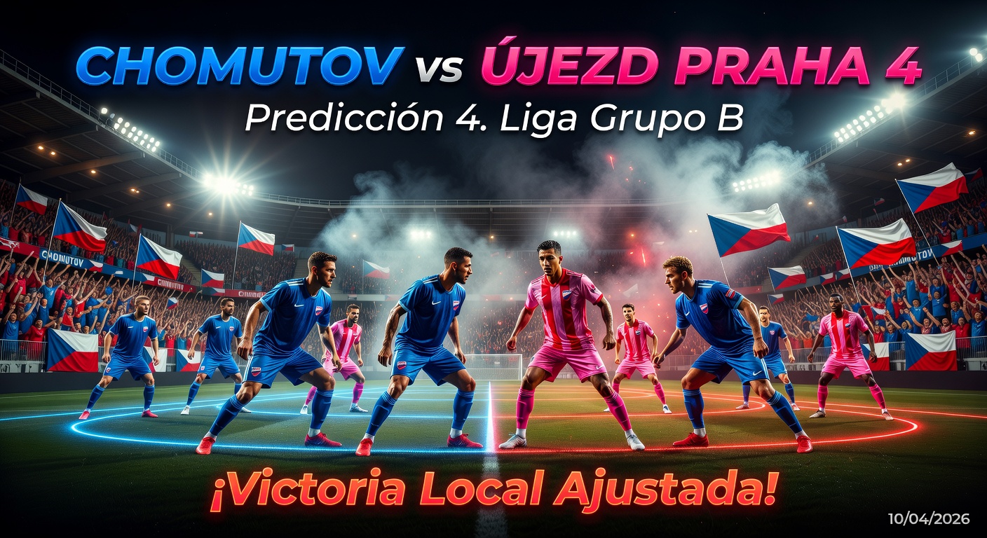 Chomutov vs Újezd Praha 4 Pronóstico / Prediction
