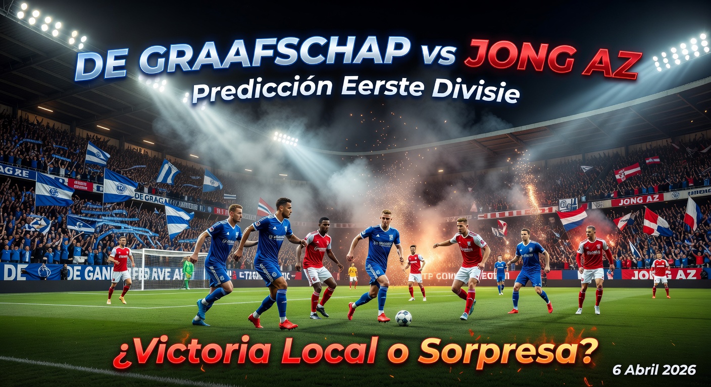 De Graafschap vs Jong AZ Pronóstico / Prediction