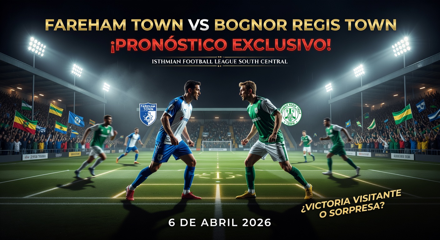 Fareham Town vs Bognor Regis Town Pronóstico / Prediction