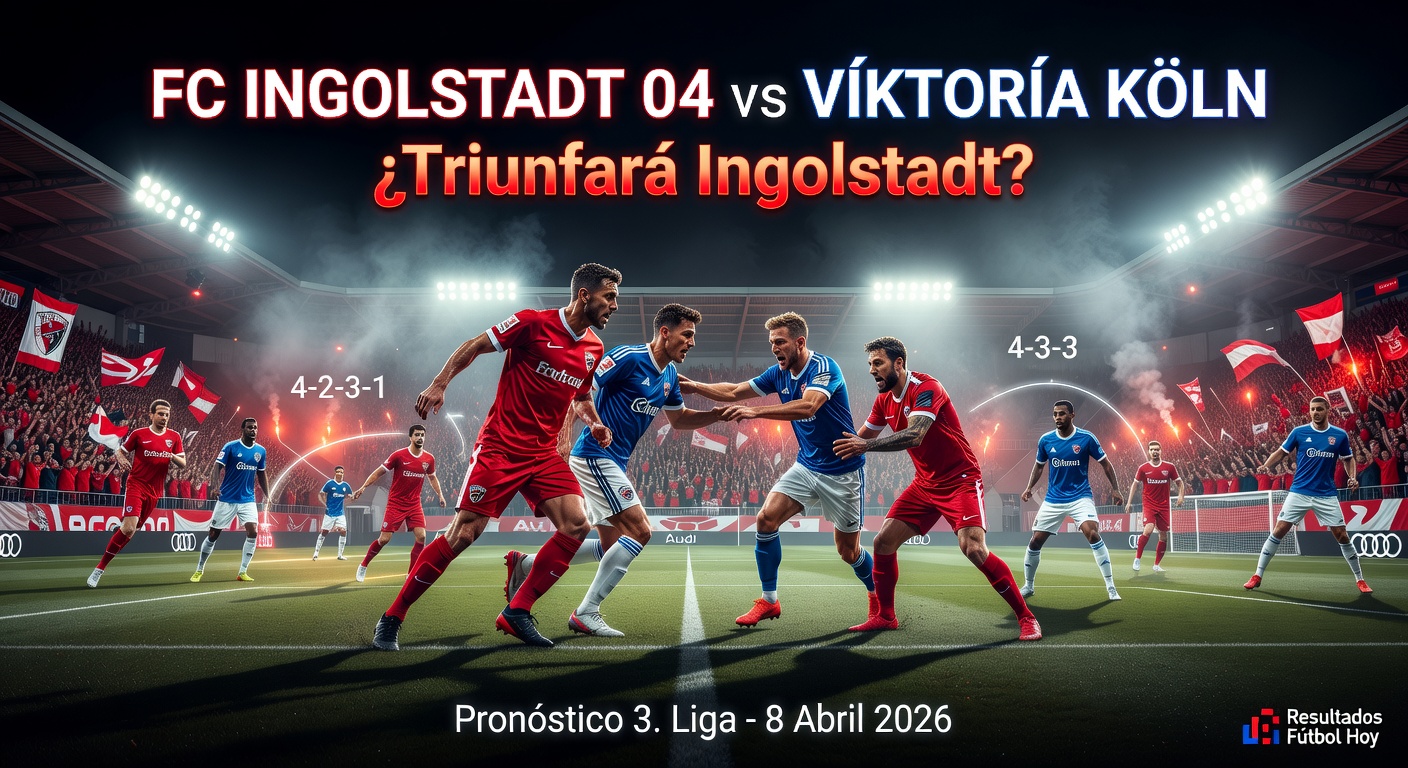 FC Ingolstadt 04 vs FC Viktoria Köln Pronóstico / Prediction